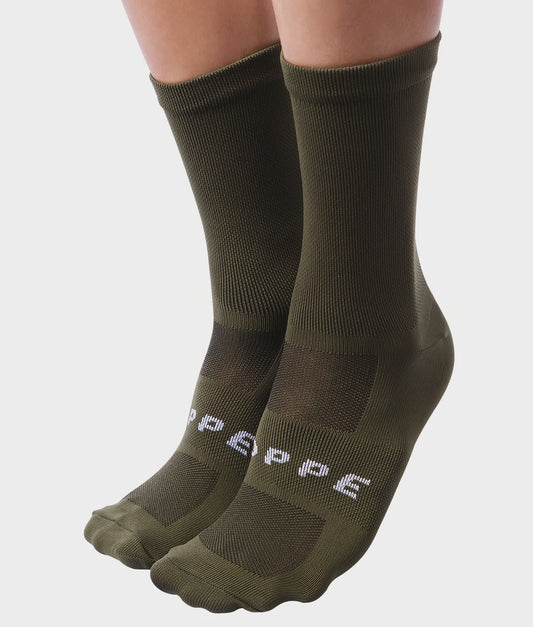 Poppe Socks Olive Green