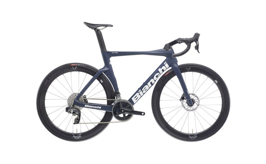 Bianchi Oltre Comp Ultegra Di2 ZP - Blue-Grey/Off White Full Matt MY25