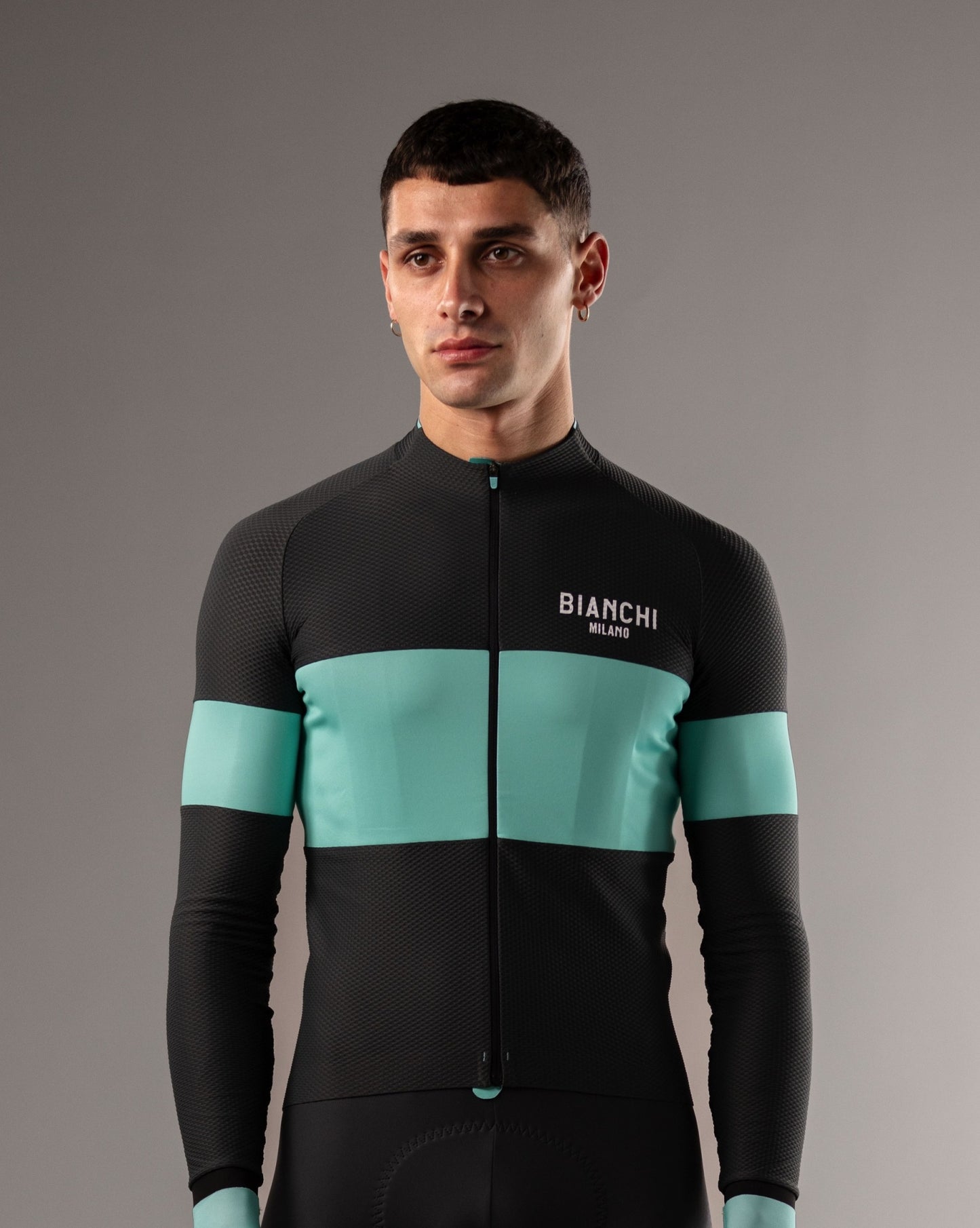 Bianchi Milano RC Icon 999 Thermo Jersey Grey