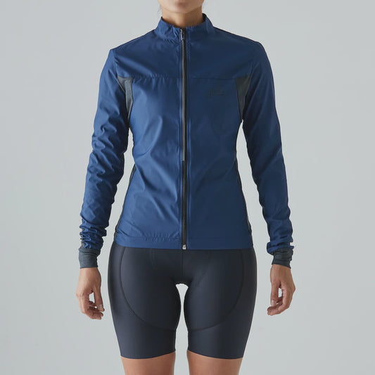 Givelo Windproof Quick-Free Jacket Blue Women