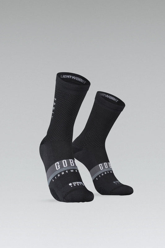 Gobik Socks Lightweight Black Lead Unisex