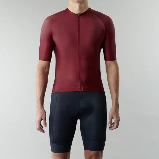 Givelo Essentials Aero Jersey Sangria SS Men