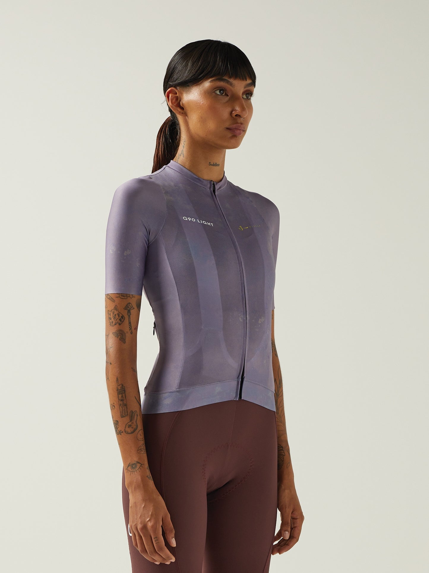 Givelo G90 Light Jersey SS Mauve Women