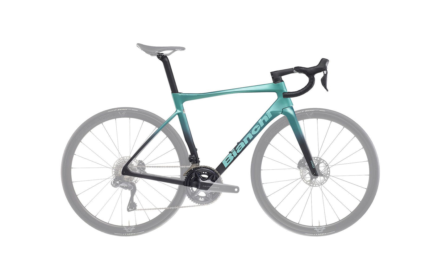 Bianchi Specialissima Pro Frame Kit MW - Carbon / CK Metallic / CK16