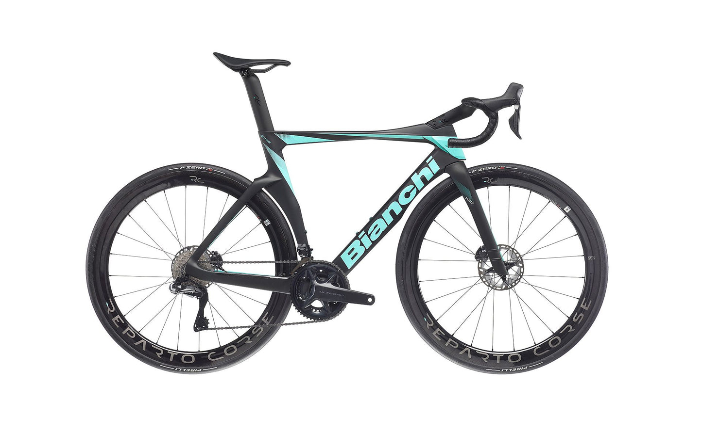 Bianchi Oltre Pro Ultegra Di2 XJ - Graphite / CK16 Full Matt