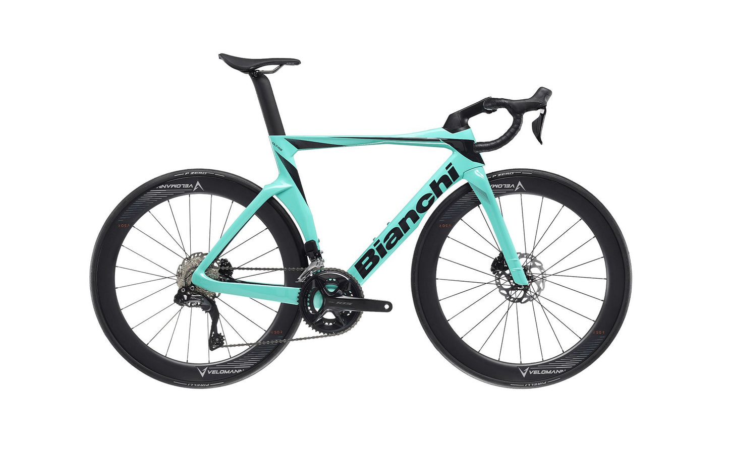 Bianchi Oltre Comp 105 Di2 XD - CK16 / Graphite Full Glossy