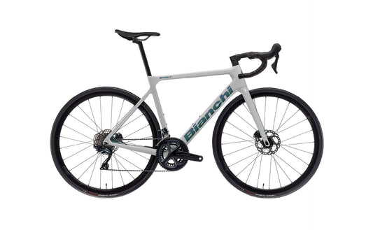 Bianchi Sprint 105 Di2 SZ - Light Grey / Iridiscent - Full Glossy