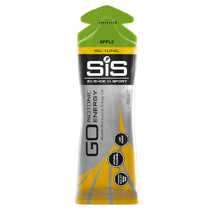 SIS GO PLUS ISOTONIC ENERGY GELS 60ML APPLE