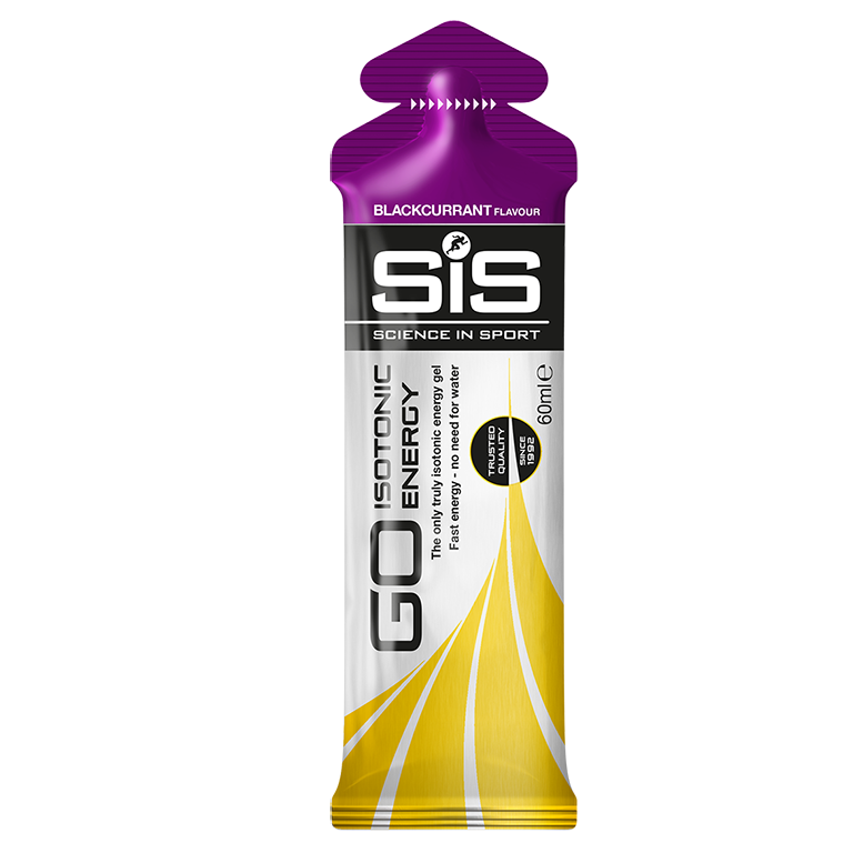 SIS GO PLUS ISOTONIC ENERGY GELS 60ML BLACKCURRANT